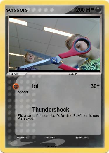 Pokemon scissors