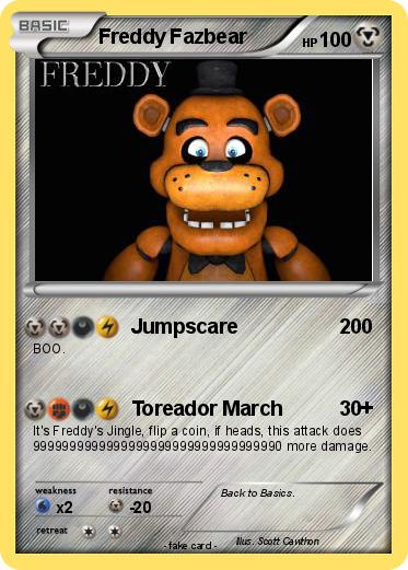 Pokemon Freddy Fazbear