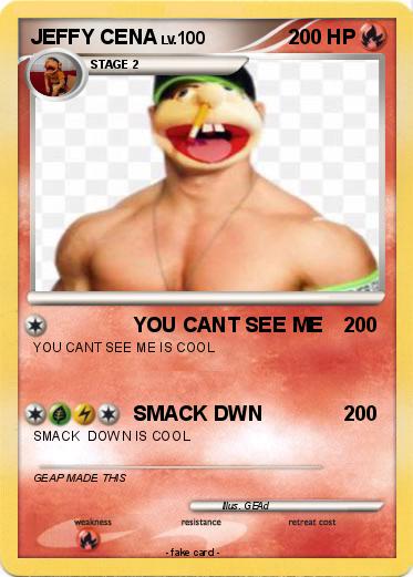 Pokemon JEFFY CENA