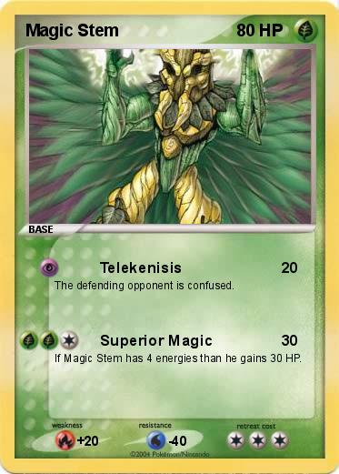 Pokemon Magic Stem