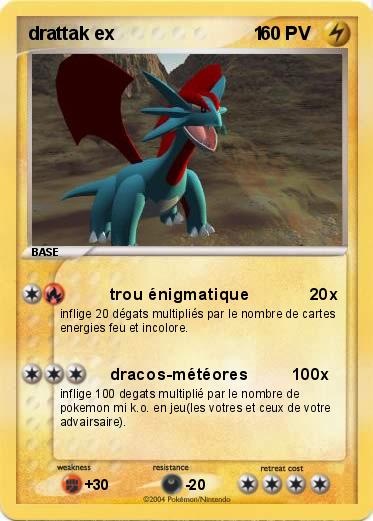 Pokemon drattak ex                           1