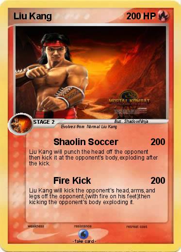 Pokemon Liu Kang