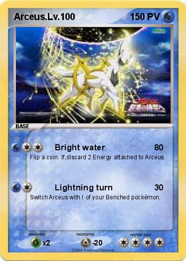 Pokemon Arceus.Lv.100