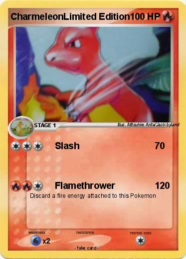 Pokemon CharmeleonLimited Edition