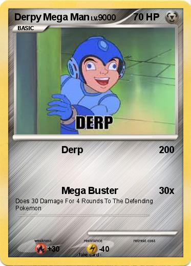 Pokemon Derpy Mega Man