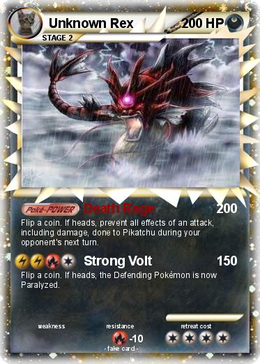 Pokemon Unknown Rex
