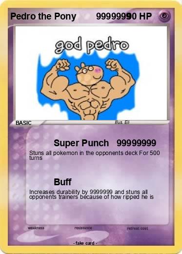 Pokemon Pedro the Pony        9999999