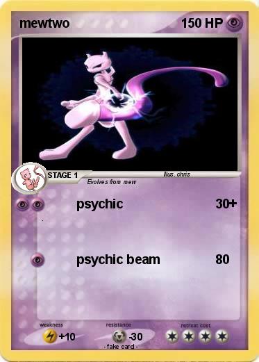 Pokemon mewtwo