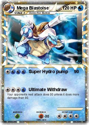 Pokemon Mega Blastoise