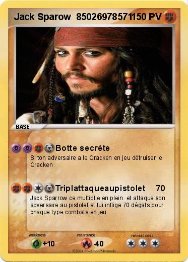Pokemon Jack Sparow  85026978571
