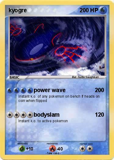 Pokemon kyogre