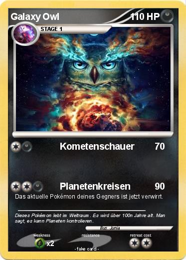 Pokemon Galaxy Owl