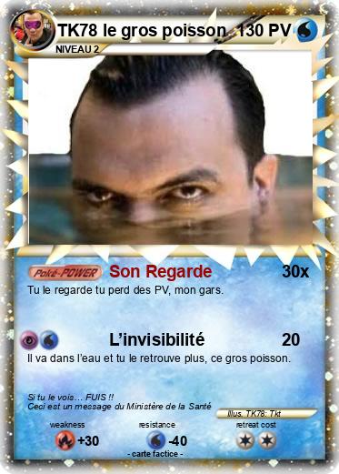Pokemon TK78 le gros poisson