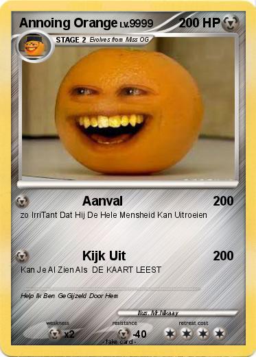 Pokemon Annoing Orange