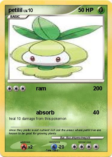 Pokemon petilil