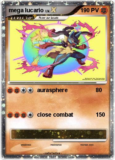 Pokemon mega lucario