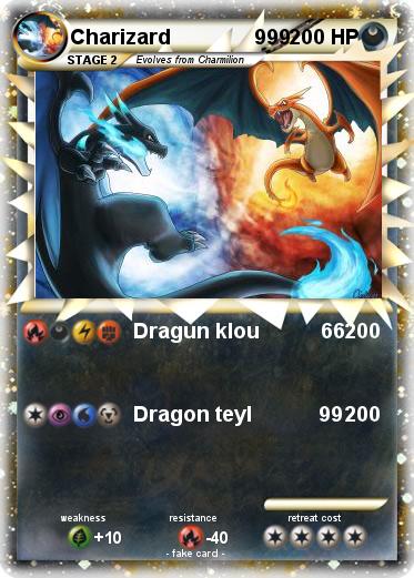 Pokemon Charizard               999