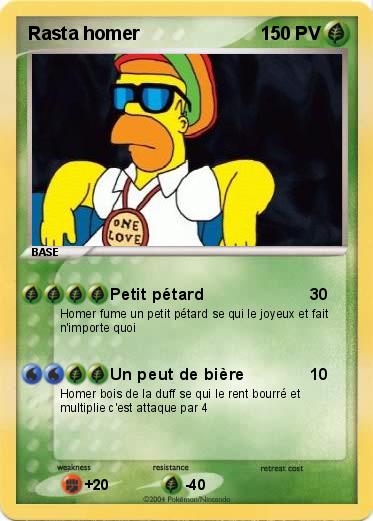 Pokemon Rasta homer