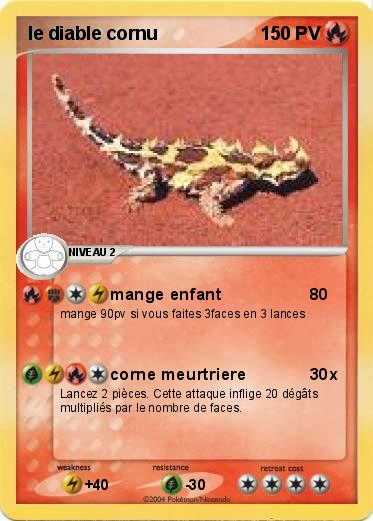 Pokemon le diable cornu
