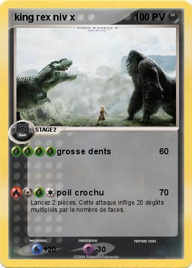 Pokemon king rex niv x