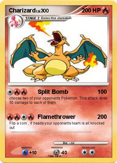 Pokemon Charizard
