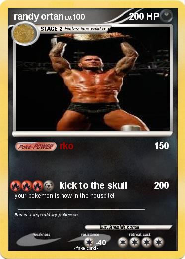 Pokemon randy ortan