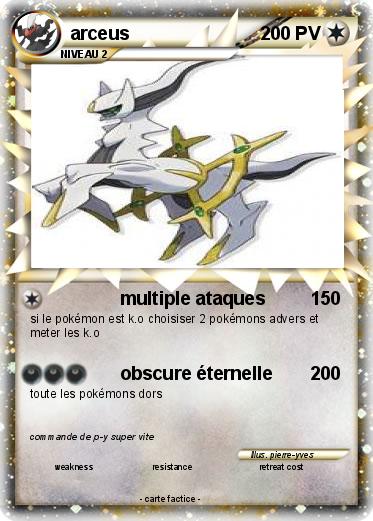 Pokemon arceus