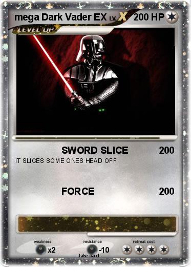 Pokemon mega Dark Vader EX
