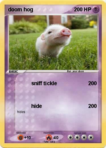 Pokemon doom hog