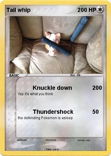 Pokemon Tail whip
