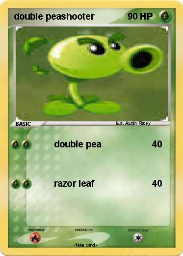 Pokemon double peashooter