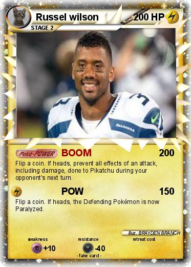 Pokemon Russel wilson