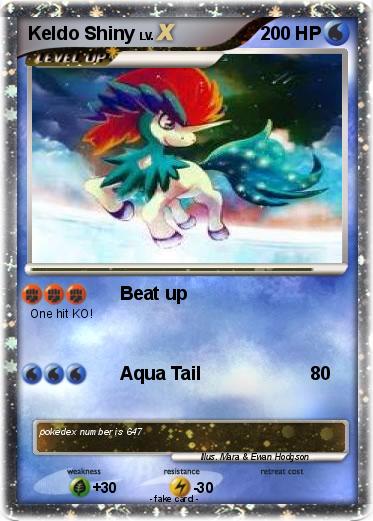 Pokemon Keldo Shiny