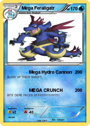 Pokemon Mega Feraligatr