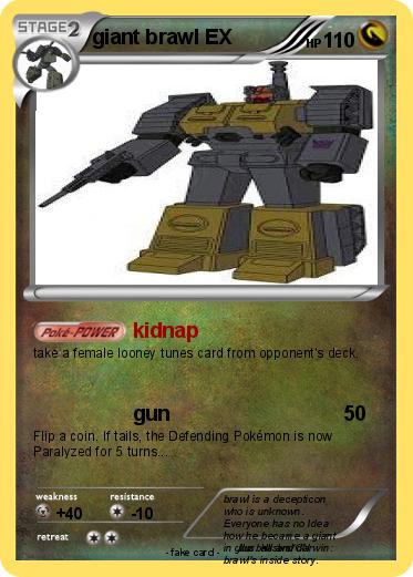 Pokemon giant brawl EX