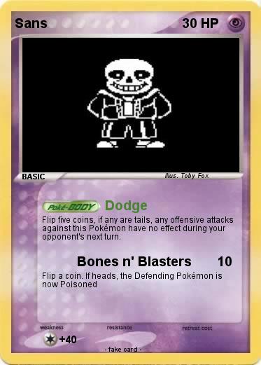 Pokemon Sans