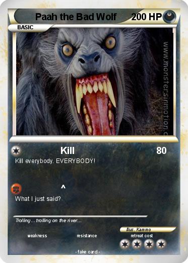 Pokemon Paah the Bad Wolf