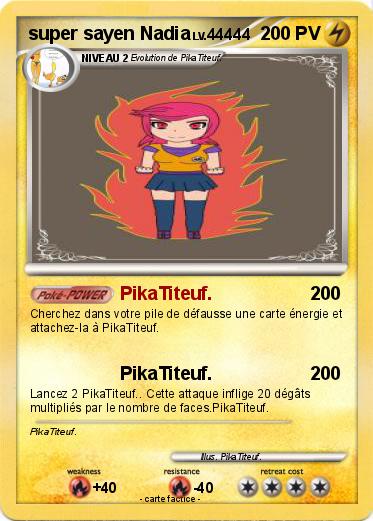 Pokemon super sayen Nadia