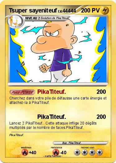 Pokemon Tsuper sayeniteuf