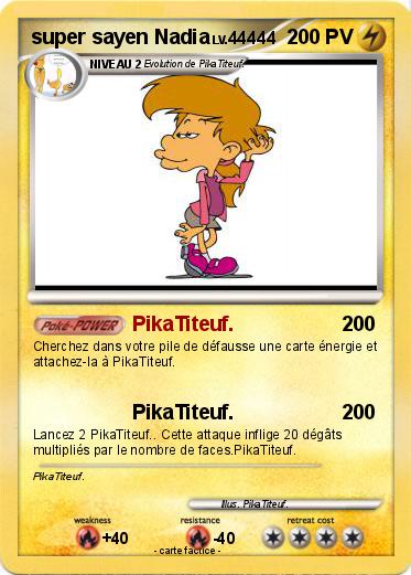 Pokemon super sayen Nadia