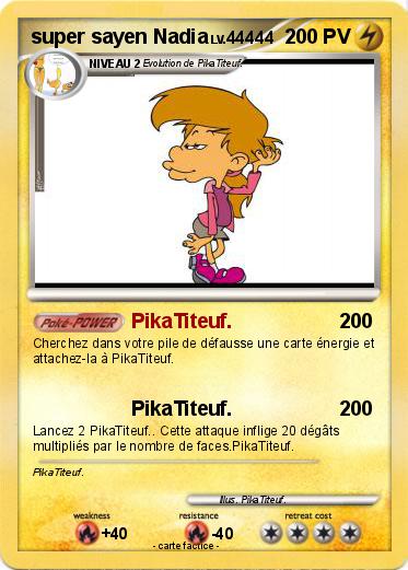 Pokemon super sayen Nadia