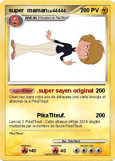 Pokemon super  maman