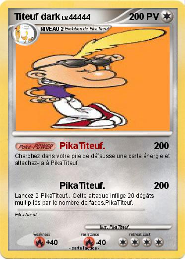 Pokemon Titeuf dark
