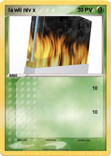 Pokemon la wii niv x