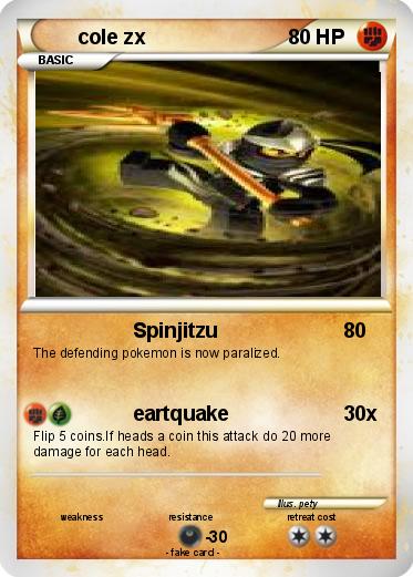 Pokemon cole zx