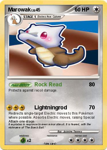 Pokemon Marowak