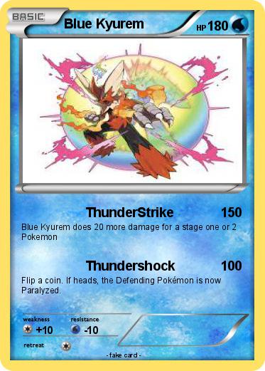 Pokemon Blue Kyurem