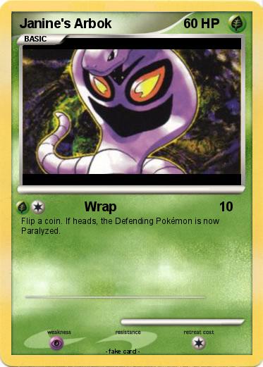 Pokemon Janine's Arbok