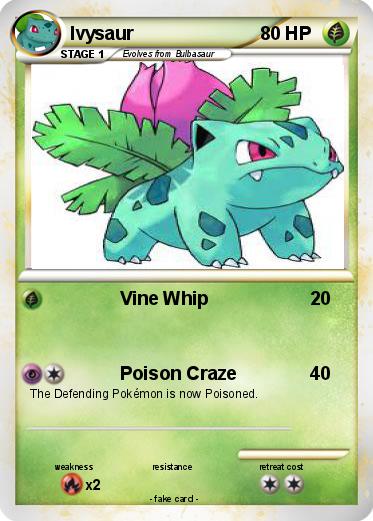 Pokemon Ivysaur