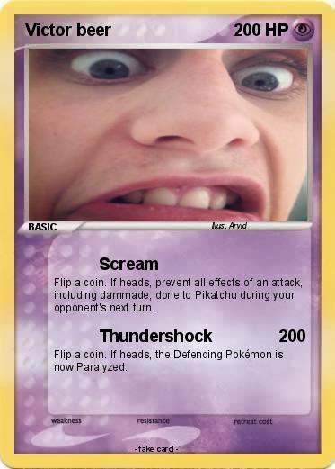Pokemon Victor beer
